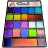 Набор дихроичного стекла для фьюзинга CBS Dichroic System 96, Black, 1 гориз.полоска