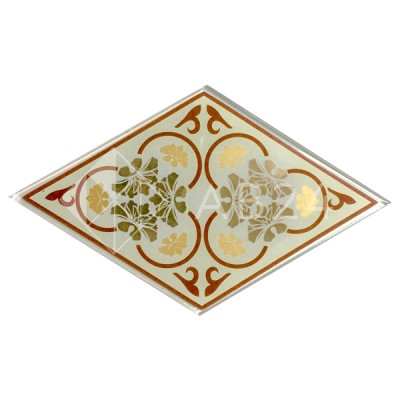 Декор стекла 125 х 75 мм D73