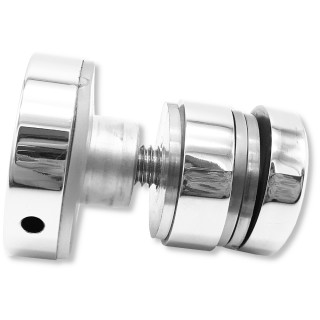 Крепление трека к стеклу FDS-32, нержавейка/полированный