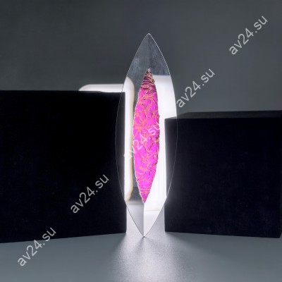 Бевелс AV107 дихроичный 42 х 142 мм, красный мороз