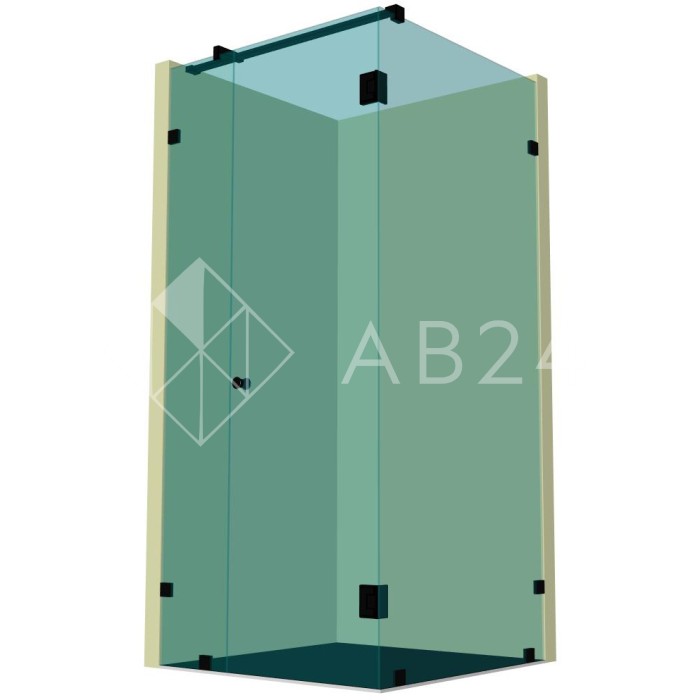 Душевая кабина угловая DK-208K на коннекторах