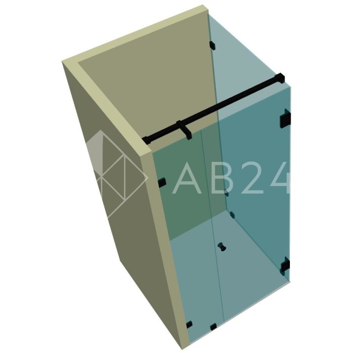 Душевая кабина угловая DK-208K на коннекторах