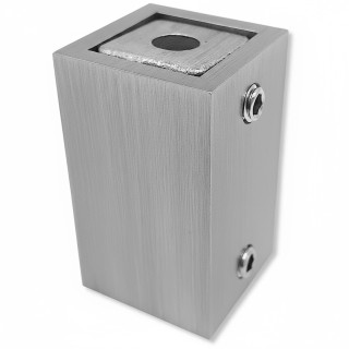 Крепление FDC-60 трубы 15х15 к стене, нержавейка/матовый