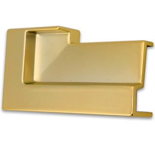 Заглушка торцевая FDPA-430L  Левая для порога, ПВХ/золото