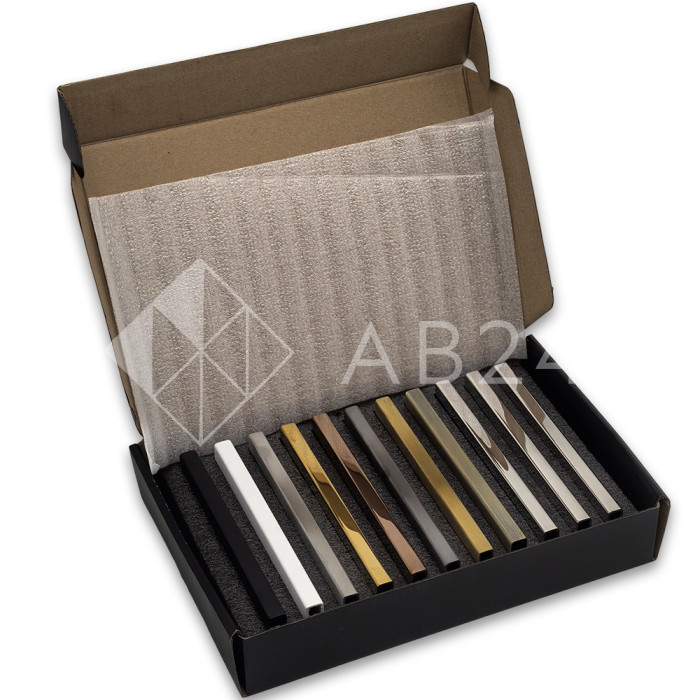 Образцы труб (треков) 30х10 (комплект 11 шт), FDTA-001