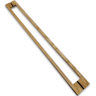 Ручка для сауны FDR-174, 20х20х1000 мм, ясень/бесцветный