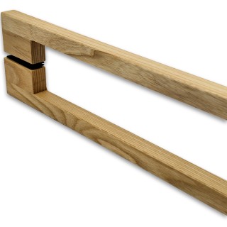 Ручка для сауны FDR-174, 20х20х1000 мм, ясень/бесцветный