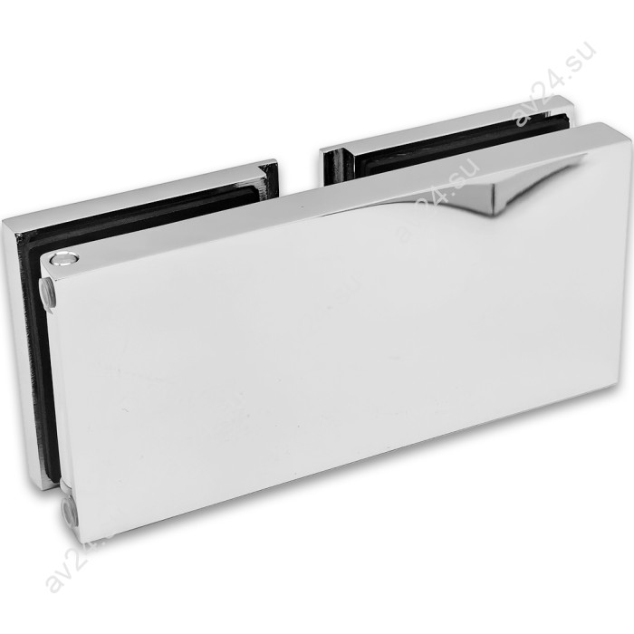 Петля Гидра FDP-252 стекло-стекло 180°, латунь/хром