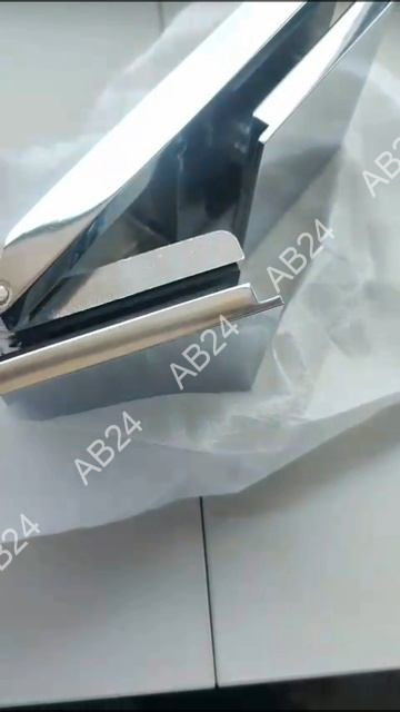 Петля Гидра FDP-252 стекло-стекло 180°, латунь/хром