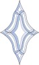 Бевелс AV285 (9 элементов) 220 х 365 мм