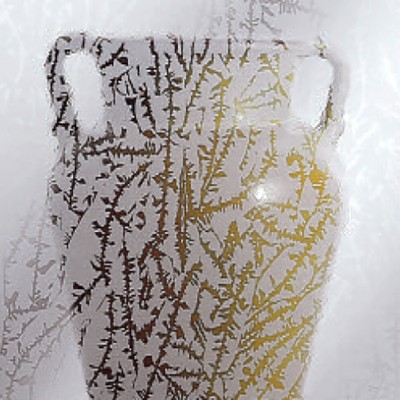 Витражная пленка Decra Glow DG165 с эффектом "ледяных узоров" (RSF750)