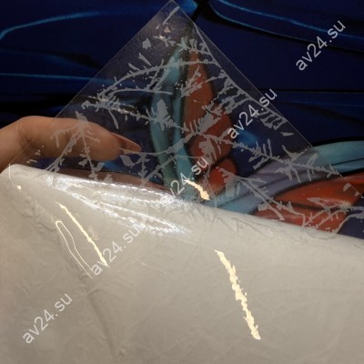 Витражная пленка Decra Glow DG165 с эффектом "ледяных узоров" (RSF750)