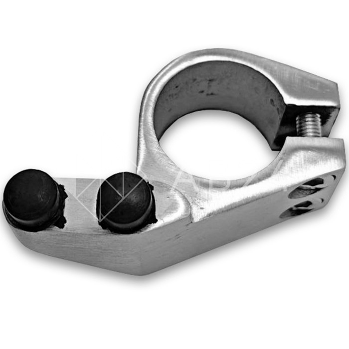 Стопор FDS-72 для раздвижной системы FDS-10, ПРАВЫЙ, нержавейка/матовый