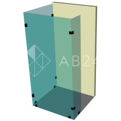 Душевая перегородка DK-505K на коннекторах