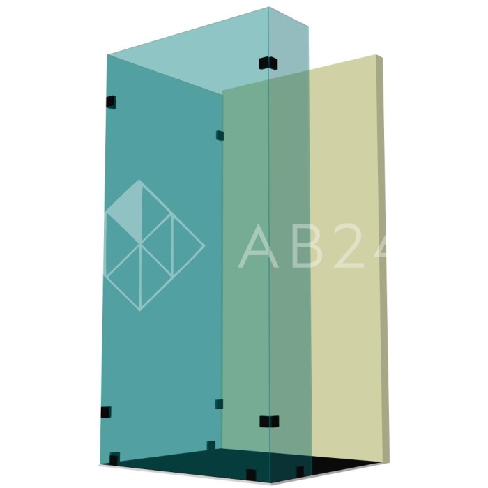 Душевая перегородка DK-505K на коннекторах