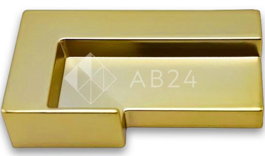 Заглушка торцевая FDPA-430R Правая для порога Золото, ПВХ/золото