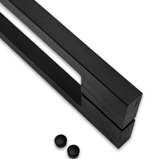 Ручка для сауны FDR-173, 20х20х600 мм, ясень/черный