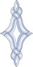 Бевелс AV286 (15 элементов) 225 х 450 мм