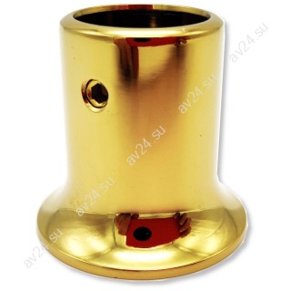 Крепление FDC-10.1 трубы 19 к стене, латунь/золото