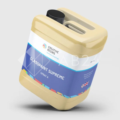 Краска для стекла, прозрачная основа Spray A (GlassPaint clear) 1 л