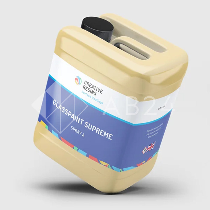 Краска для стекла, прозрачная основа Spray A (GlassPaint clear) 1 л