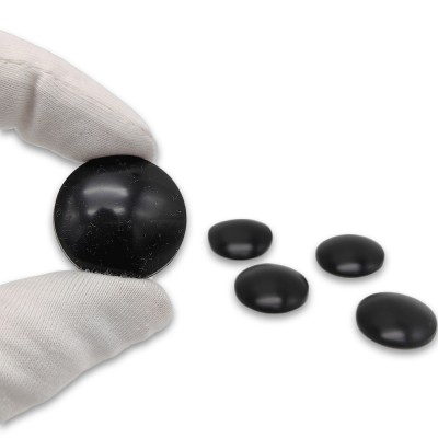 Демпфер резиновый FDA-93, 5 шт., самоклеящийся, черный