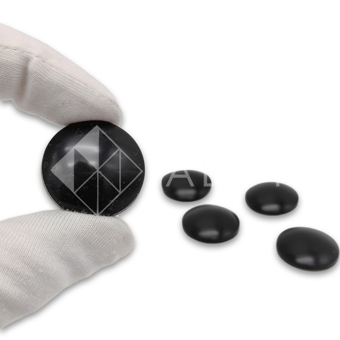 Демпфер резиновый FDA-93, 5 шт., самоклеящийся, черный