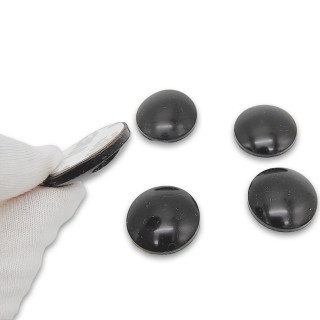 Демпфер резиновый FDA-93, 5 шт., самоклеящийся, черный