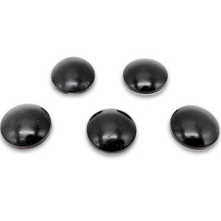 Демпфер резиновый FDA-93, 5 шт., самоклеящийся, черный