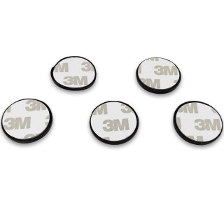 Демпфер резиновый FDA-93, 5 шт., самоклеящийся, черный