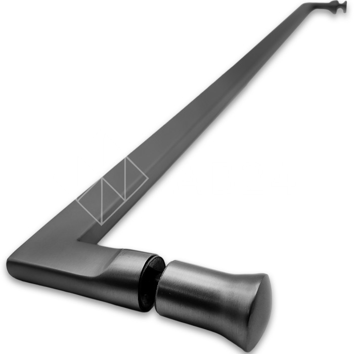 Ручка полотенцесушитель FDR-702, 10х20х650мм, нержавейка/оружейная сталь