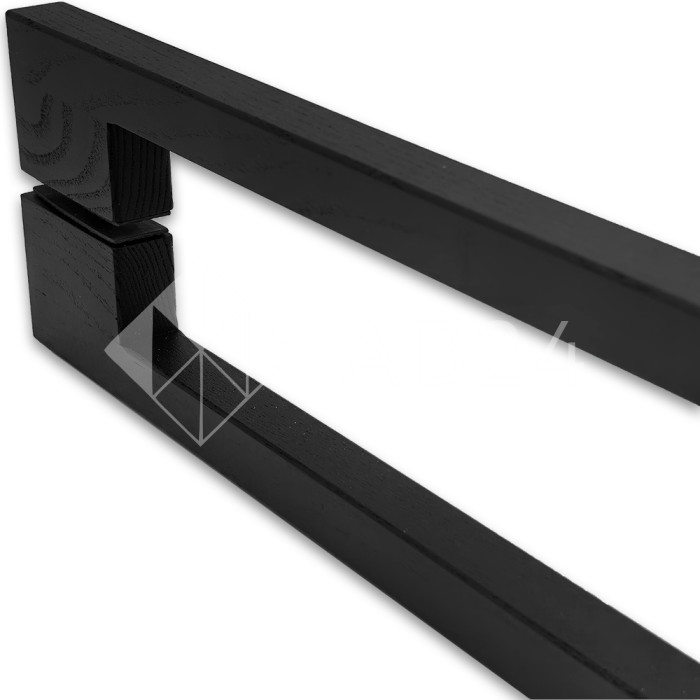 Ручка для сауны FDR-174, 20х20х1000 мм, ясень/черный