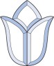 Бевелс AV38 фрамужный (3 элемента) 133 х 165 мм