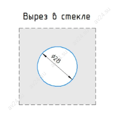 Точечное крепление FKK-30 с крышкой 8-12мм без зенковки O35 мм регулируемое, для стекла 10-12мм, нержавейка/полированный