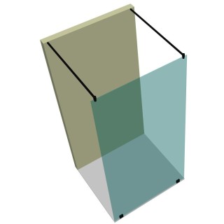 Душевая перегородка DK-506K на коннекторах