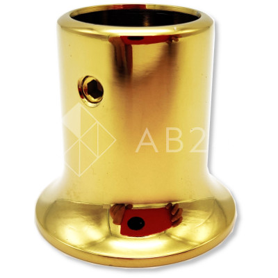 Крепление FDC-10 трубы 19 к стене, цинк/золото