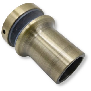 Крепление FDC-24 трубы 19 к стеклу, нержавейка/бронза