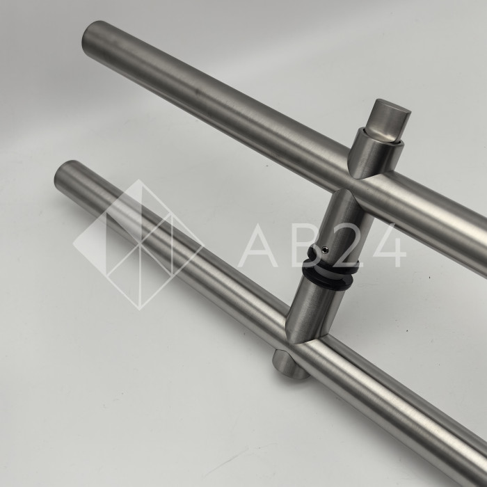 Ручка FKR-213 для стеклянной двери 35x1125х1500х1 м с замком, нержавейка/матовый