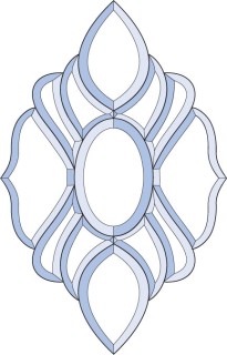 Бевелс AV288 (13 элементов) 294 х 457 мм