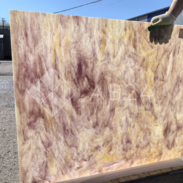 Стекло витражное AV 641-7S, целый лист - 78 х 96 cм.