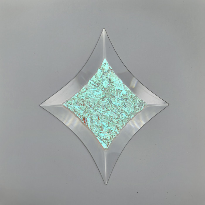 Бевелс AV155 дихроичная звезда 111 х 137 мм, красный мороз