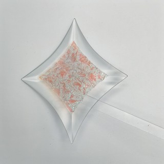 Бевелс AV155 дихроичная звезда 111 х 137 мм, красный мороз