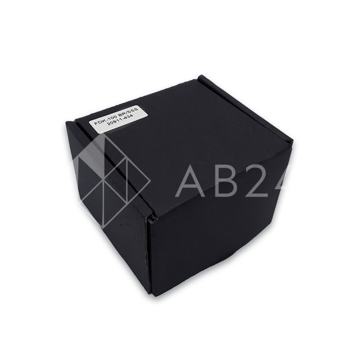 Коннектор для стекла Пегас FDK-100, 45х45 мм стена-стекло 0°-180°, латунь/матовый