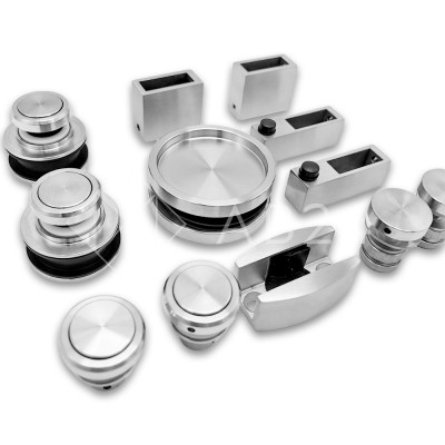 Раздвижная система Альфа α FDS-7 ПРЕМИУМ, нержавейка/матовый