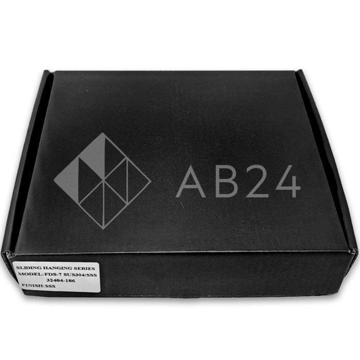 Раздвижная система Альфа α FDS-7 ПРЕМИУМ, нержавейка/матовый