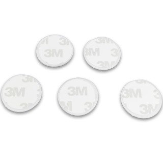 Демпфер резиновый FDA-93, 5 шт., самоклеящийся, белый