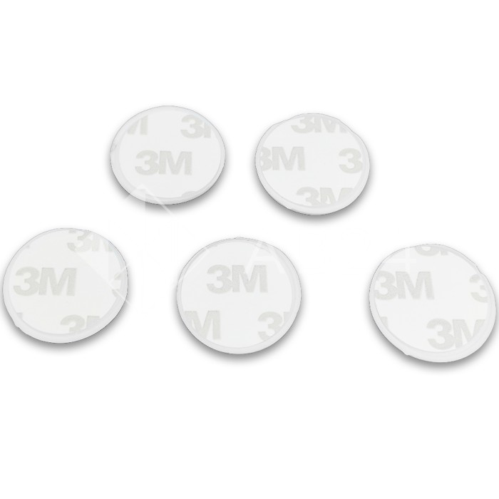 Демпфер резиновый FDA-93, 5 шт., самоклеящийся, белый