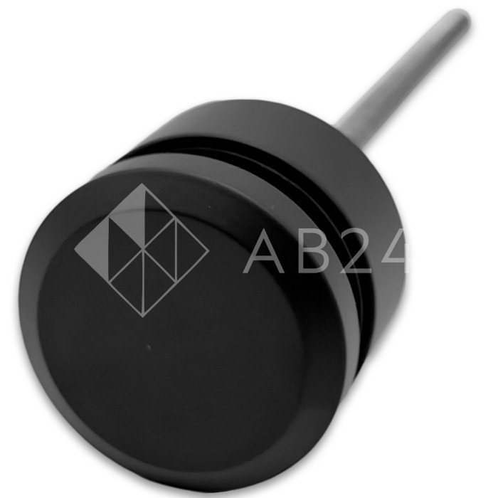 Стеклодержатель FKK-44-DEF с дефектом 10х20 мм O50 мм М10x1.5 для стекла, нержавейка/черный