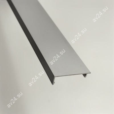 Крышка FKP-442.3 для зажимного профиля FKP-443, длина 3 метра, алюминий/анодированный