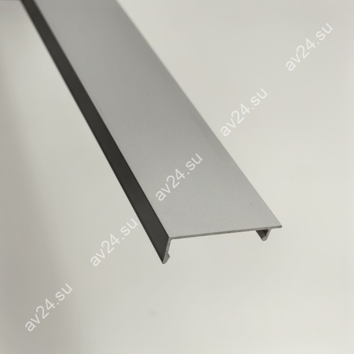 Крышка FKP-442.3 для зажимного профиля FKP-443, длина 3 метра, алюминий/анодированный